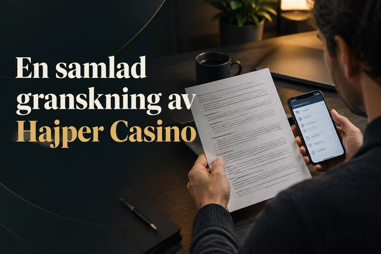 En samlad granskning av Hajper Casino